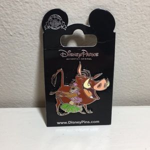 Disney Timon and Pumbaa Pin NEW